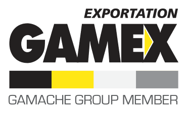Logo d'Exportation Gamex, membre du groupe Gamache